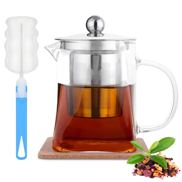 hotut tetera vidrio borosilicato 550 ml
