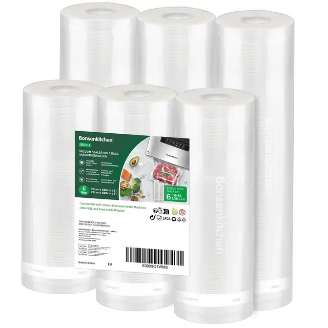 bonsenkitchen vb3211 rollos bolsas vacío