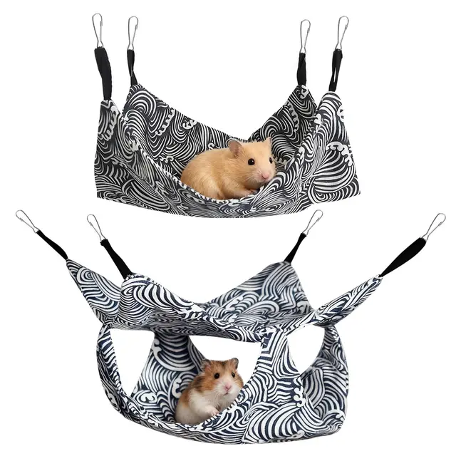 Jaula para Hurones,Jaula Cobaya Ratas Colgante de una y Dos Capas con Diseño 2 en 1,Jaulas para Conejos Cobayas,Hurones,Glotones,Ratas,Animales Pequeños y Hámsters