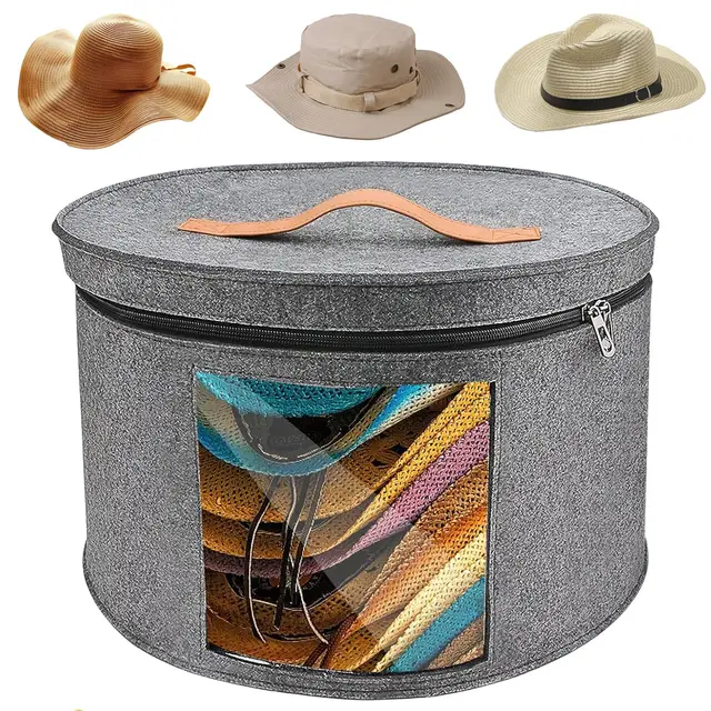 hachera caja almacenamiento sombrero