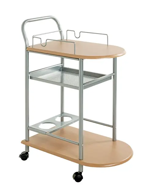 haku 40027 carrito cocina aluminio