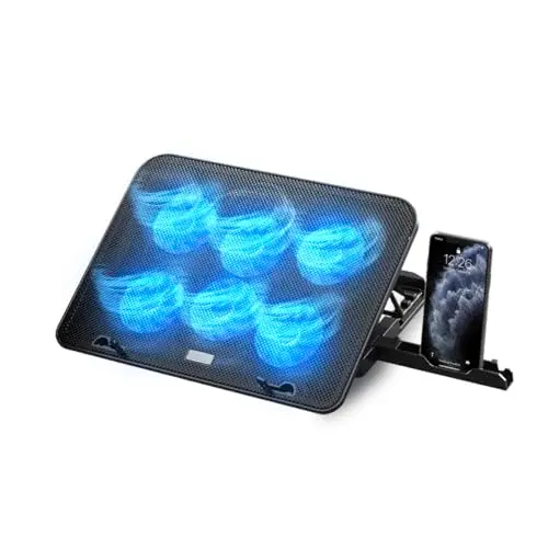 nk base refrigeradora 6 ventiladores