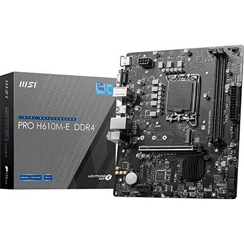 PRO H610M-E DDR4