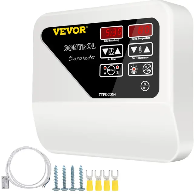 FlowerW Controlador de Calentador de Sauna Externo 380-415 V,3-9 KW