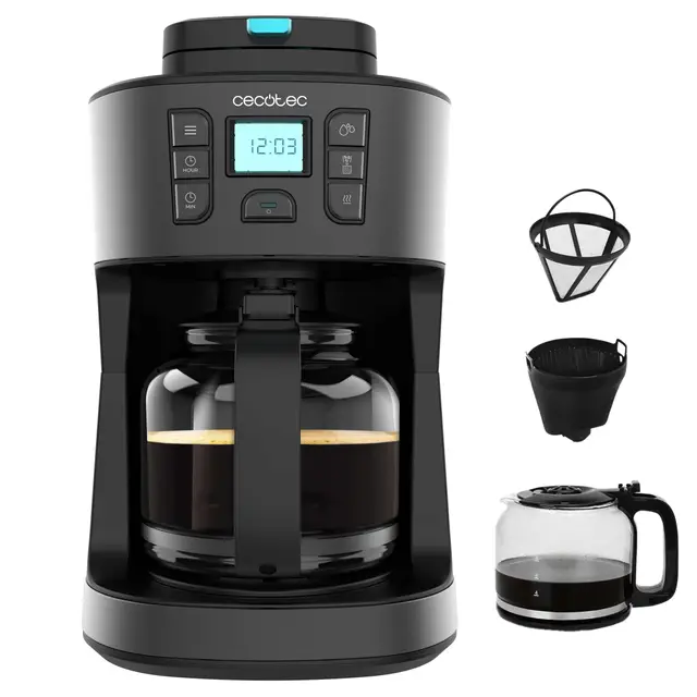 Cecotec Coffee 66 Grind & Drop Essential Cafetera de Goteo