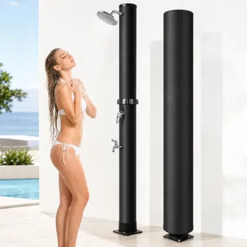 bsteciar ducha solar 40l jardín