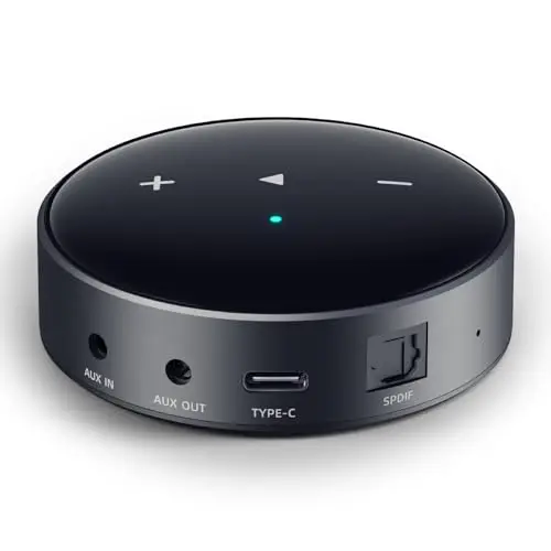 WiiM Mini – Reproductor de Audio AirPlay 2 inalámbrico, estéreo multiroom, preamplificador, Compatible con Alexa y Siri, transmite hi-Res Desde Amazon Music, Tidal y más