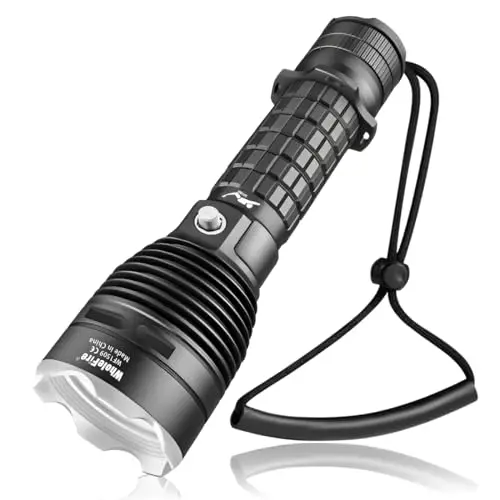 wholefire 2000l linterna buceo led ipx8