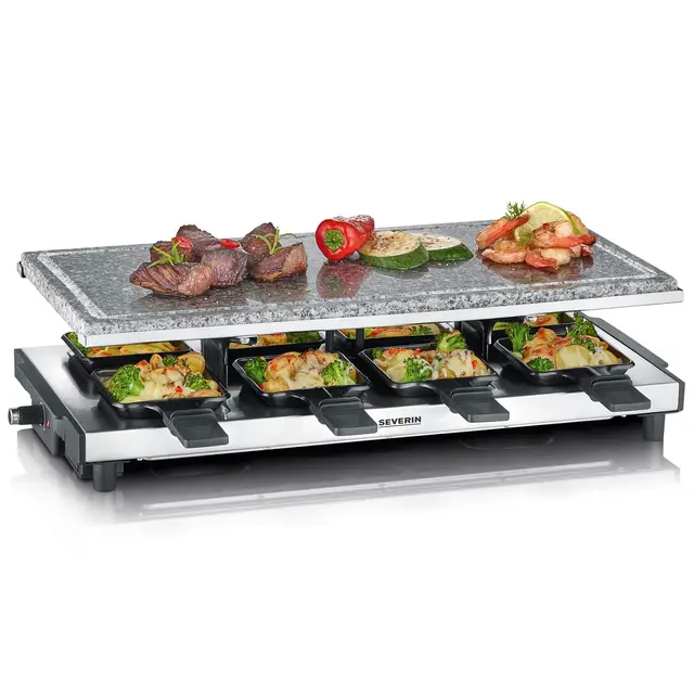 severin rg 2374 raclette piedra natural