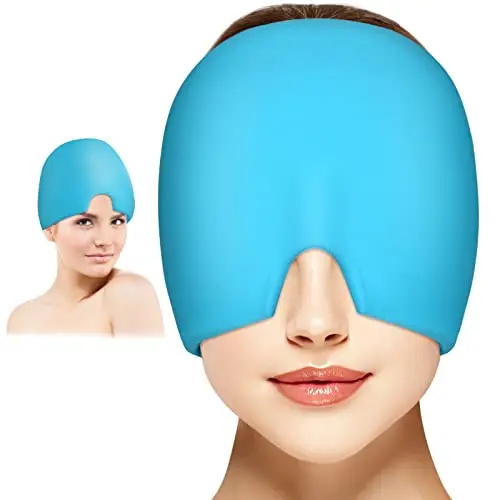 ACWOO Gorro de Gel para Migraña Frío y Caliente Reutilizable
