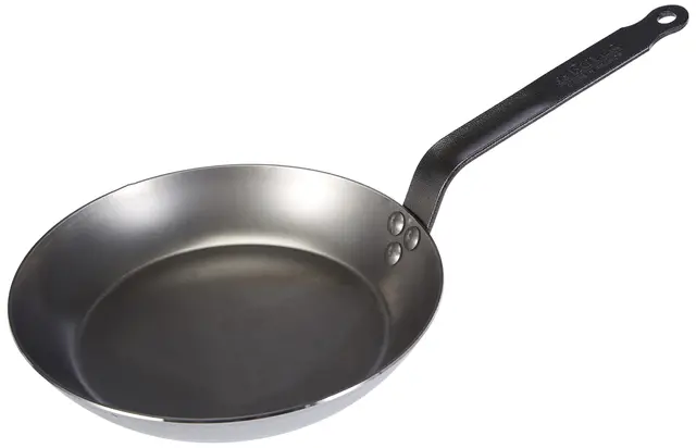 de Buyer Steel Frying Pan, Made of Heavy Quality Steel - 24cm (9.5) by De Buyer