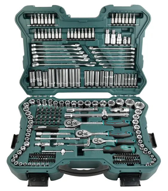 mannesmann m98430 juego 215 llaves vaso