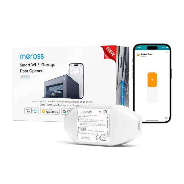 meross msg100 abridor garaje inteligente