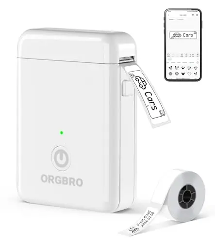 orgbro x1 etiquetadora bluetooth
