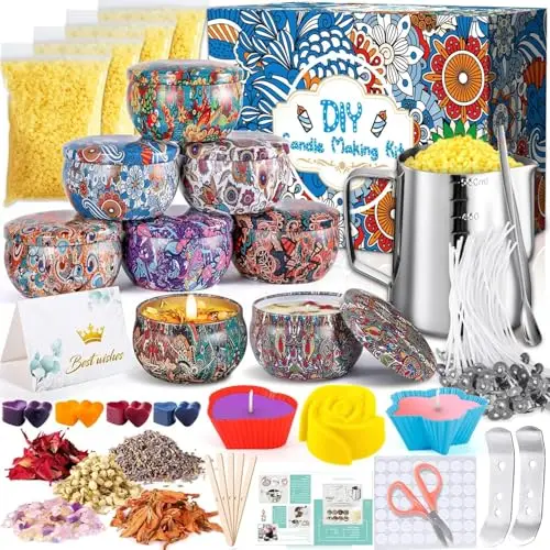 nckihrkk kit diy velas cera de abeja 94