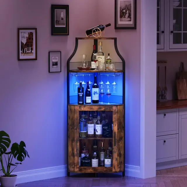 garvee mueble bar esquinero led 5