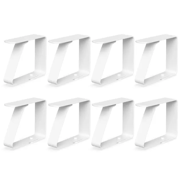 semexo v1502-w4c pinzas mantel blanco x8