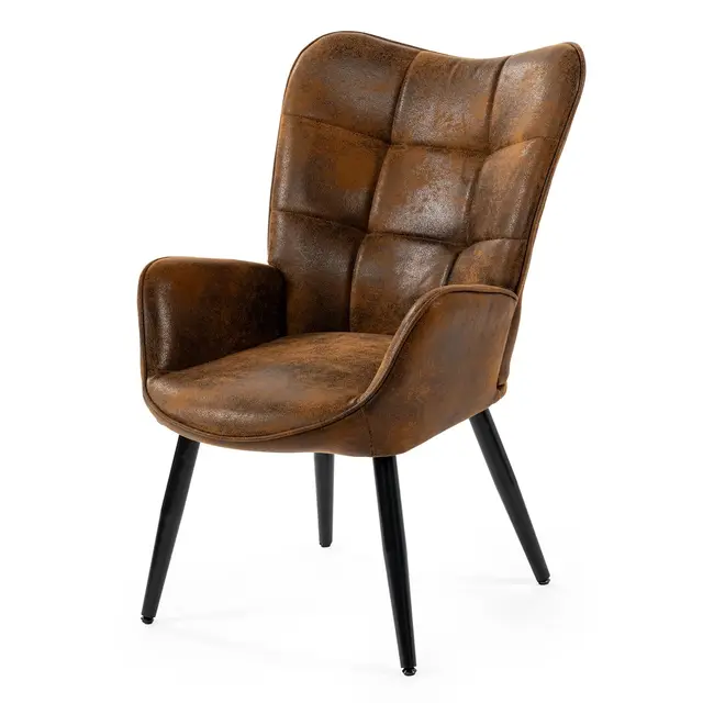 meuble cosy kanas sillón nórdico gamuza