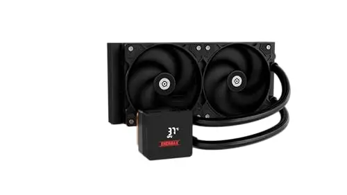 ENERMAX LIQMAX IV 240 mm AIO CPU de refrigeración por agua, cámara doble, TDP 360 W +, Intel LGA 1851/1700/115x/2066, AMD AM5/AM4, pantalla digital, 2 ventiladores de flujo de rendimiento PWM de 120