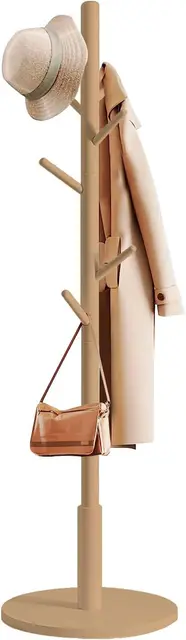 edihome edih-0311 perchero de pie madera