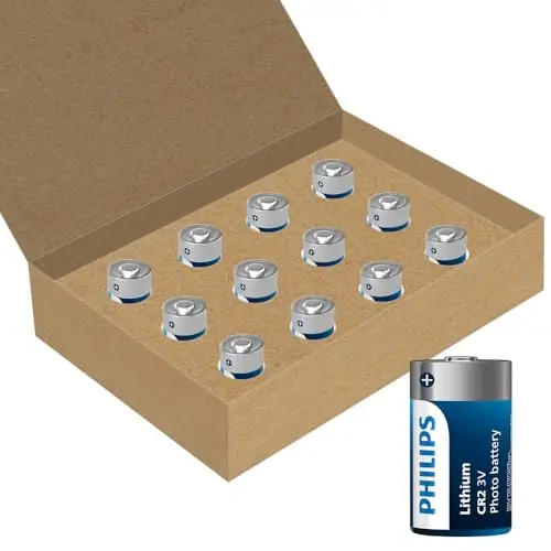 philips cr2 litio 3v pack 12
