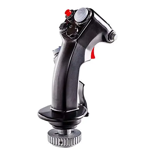 Thrustmaster F-16C Viper™ HOTAS Add-On Grip - Réplica de Palanca de Vuelo Escala 1:1 (Construcción en Metal, 19 Botones de Acción, Licencia Oficial de la U.S. Air Force, PC) Negro
