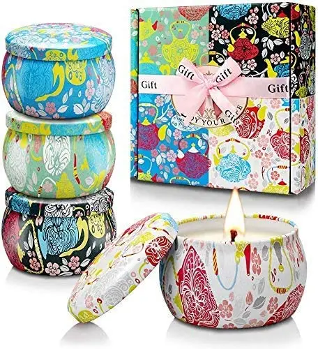 yinuo light pack 4 velas cera soja