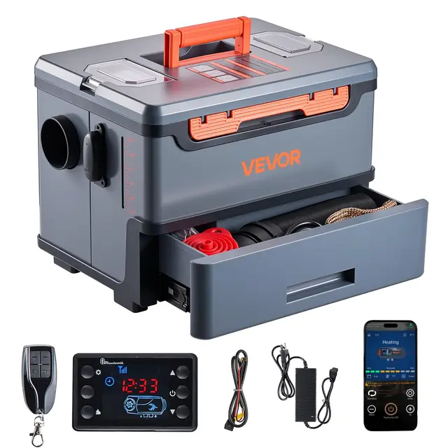 vevor calentador diésel 8 kw portátil