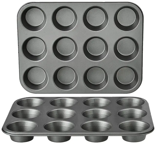 amazon basics molde magdalenas redondo
