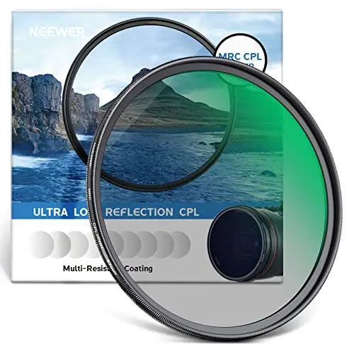 neewer 67mm filtro cpl polarizador