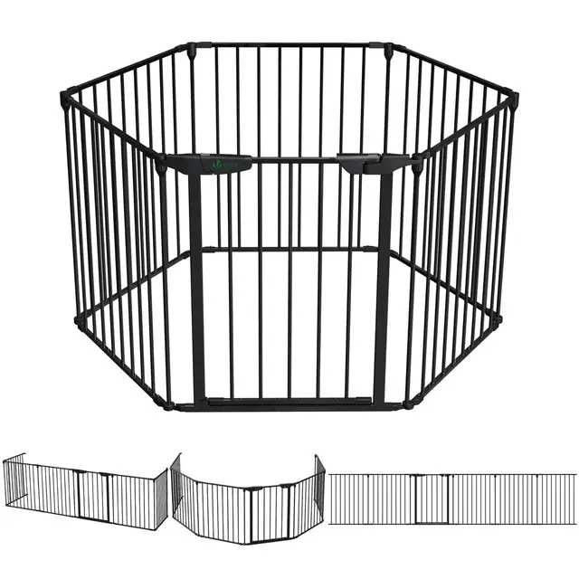 vounot barrera seguridad 6 paneles