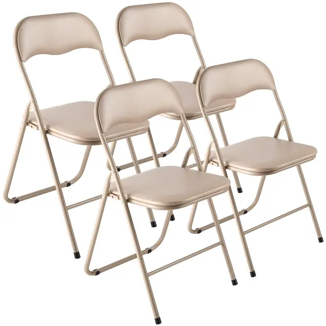 vevor b60013-24 set 4 sillas plegables