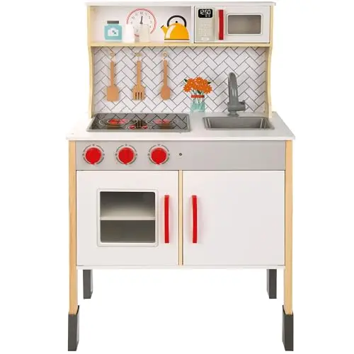 woomax 49549 cocinita juguete madera