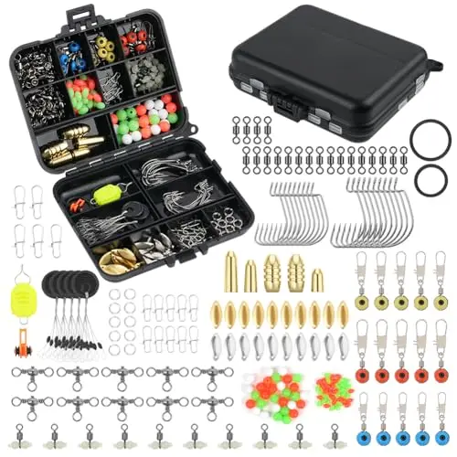 hotut 6041280 set 204 piezas pesca