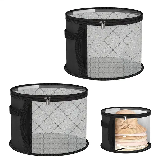 jinminamz caja sombrero plegable 42cm