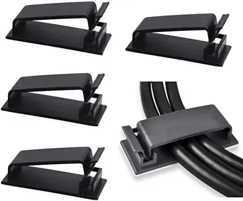 soulwit 50pcs clips adhesivos cables