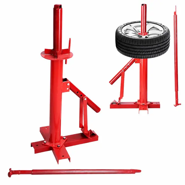 Desmontadora de Neumáticos Manual Portátil TSX TOOL Acero Ruedas 8 a 16 Pulgadas Base Pretaladrada 17 kg