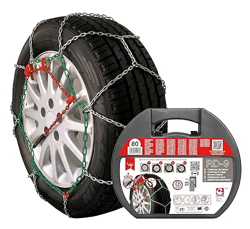 RD9 - Cadenas de nieve metálicas RD9 mm talla Nº 80