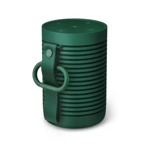 Bang & Olufsen Beosound Explore – Altavoz bluetooth portátil resistente al agua IP67, altavoz inalámbrico potente, pequeño para exterior, camping, viaje, sonido 360º, hasta 27 horas de batería - Verde