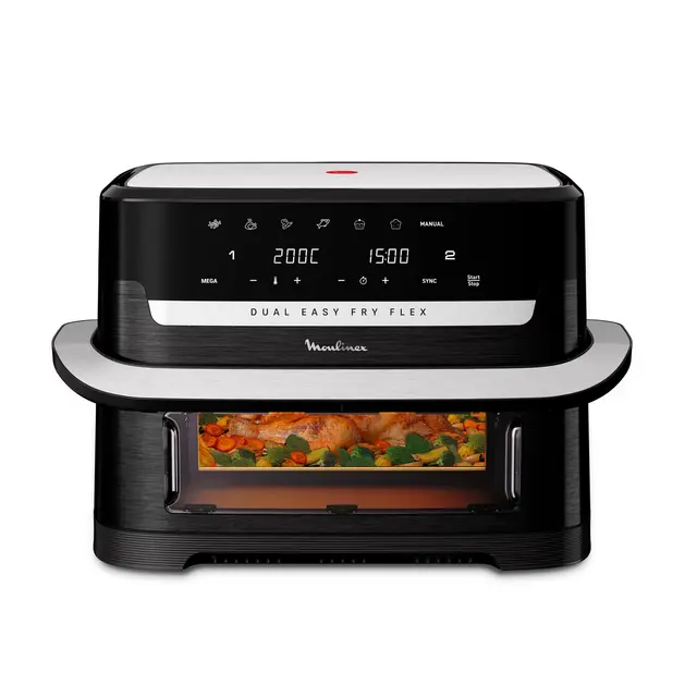 moulinex dual easy fry flex