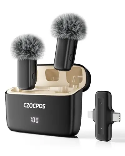 czocpos 1 micrófono lavalier inalámbrico