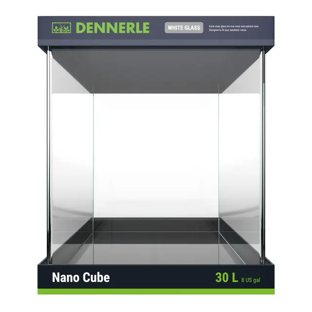 dennerle nano cube white glass