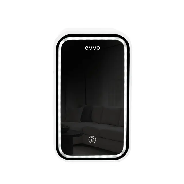 Nevera Mini EVVO F6 Beauty (blanco) 6L - Frigorífico Cosmética y Maquillaje | Mini Nevera para Cremas y Skincare | Frigorífico Maquillaje Portátil Silenciosa | Función Frío y Calor | Conexión 12V/220V