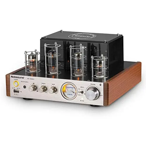 Nobsound MS-10D MKII Amplificador de tubo de válvula Bluetooth/USB/auriculares HiFi Amplificador de audio estéreo