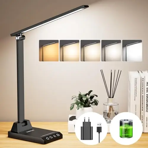topplee flexo led escritorio batería