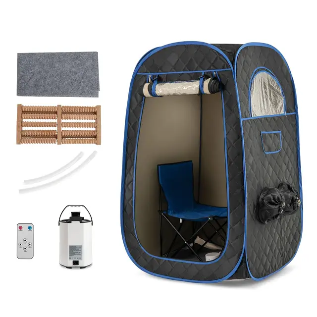 homasis lk8087de sauna portátil vapor