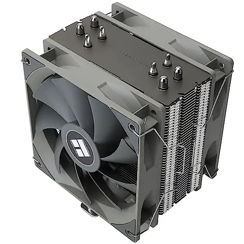 Thermalright Assassin Spirit 120 V2 PLUS - Enfriador de aire para CPU (4 tubos de calor, fan CPU PWM Quiet, disipador de calor para AMD AM4/AM5 y Intel 1700/1150/1151/1200)