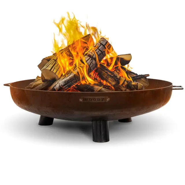 moodz brasero exterior xl ø100 cm corten