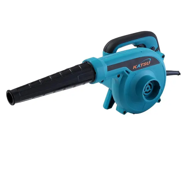 KATSU Soplador de Hojas de Polvo Eléctrico 650W Soplador de Aire con Velocidad Variable y Ventilador Turbo de Gran Volumen para Construcción Hogar Jardín Cuidado del Césped