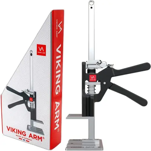 Viking Arm Gato de Mano/Abrazadera, Herramienta de Ahorro de Mano para Levantar hasta 330 Libras (150 kg) - Solo Pack, Azul